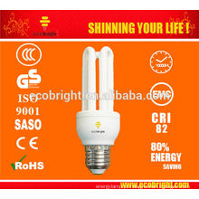 10000H CE qualidade 3U 11W T3 energia-lâmpada de poupança